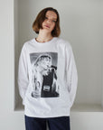 Charles Peterson-Kurt cobain PHOTO L/S tee ②