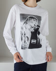 Charles Peterson-Kurt cobain PHOTO L/S tee ②