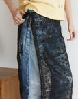 lace wrap-around skirt