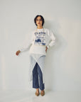 "Flexible" print L/S Tee