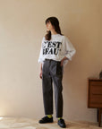 C `EST BEAU'' big tee