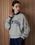 Embroidery& logo sweat.
