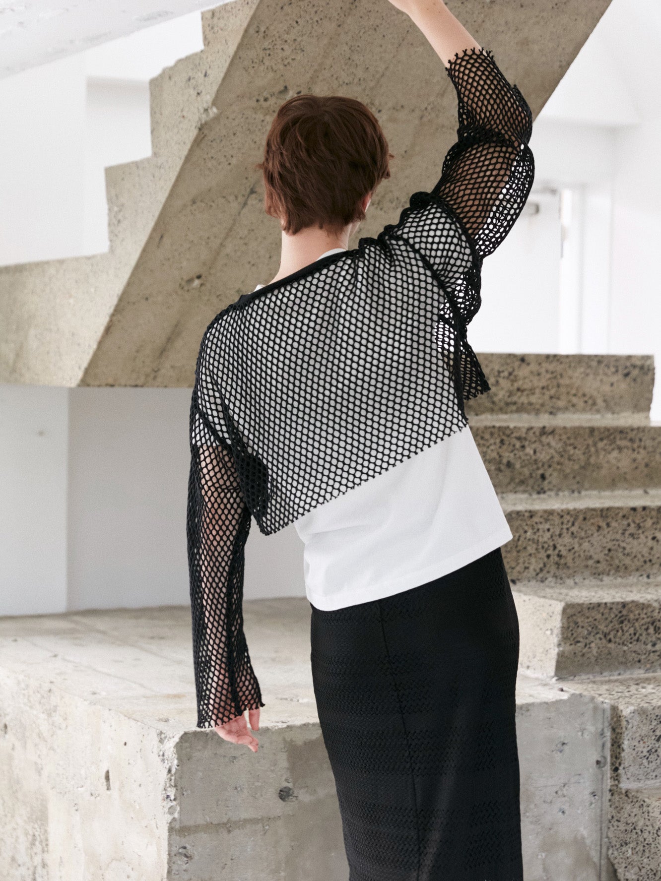 Big mesh L/S – +81BRANCA