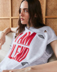 Logo sweat N/S tops