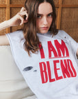 Logo sweat N/S tops