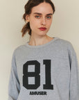 Back cross L/S tee