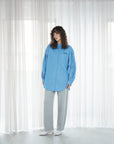 Tucked hem Sweat Pants
