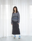Embroidery Boa Skirt