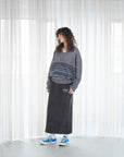 Embroidery Boa Skirt
