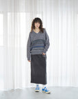 Embroidery Boa Skirt