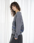 Double Neck Fair Isle Knit