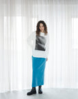 Embroidery Boa Skirt