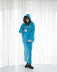 Embroidery Boa Hoodie