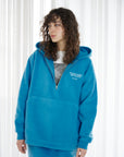 Embroidery Boa Hoodie