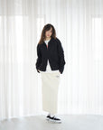 Embroidery Boa Skirt