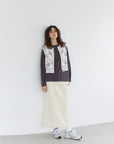 Embroidery Boa Skirt