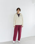 Tucked hem Sweat Pants