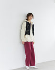 Tucked hem Sweat Pants