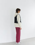 Embroidery Boa Hoodie