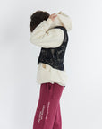 Embroidery Boa Hoodie