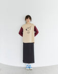 Embroidery Boa Skirt