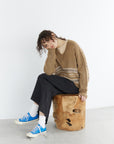 Double Neck Fair Isle Knit
