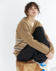 Double Neck Fair Isle Knit