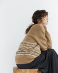 Double Neck Fair Isle Knit