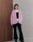 Collar cardigan
