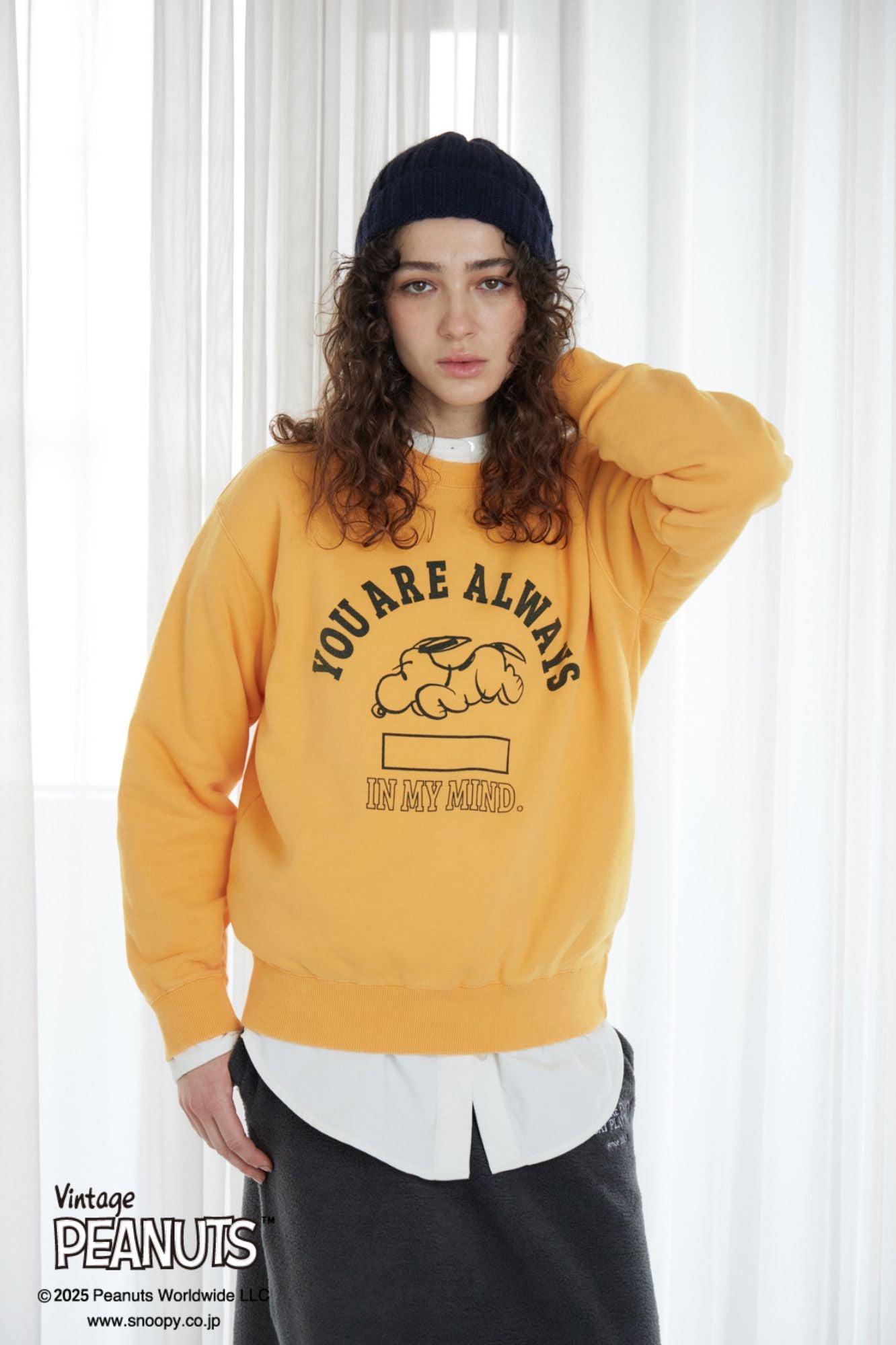 SNOOPY OZONE wash Sweat ② – +81BRANCA