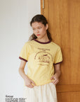 Peanuts ringer tee