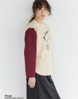 SNOOPY Baseball Tee ①