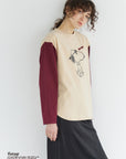SNOOPY Baseball Tee ①