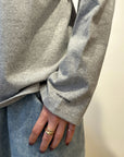 Back cross L/S tee