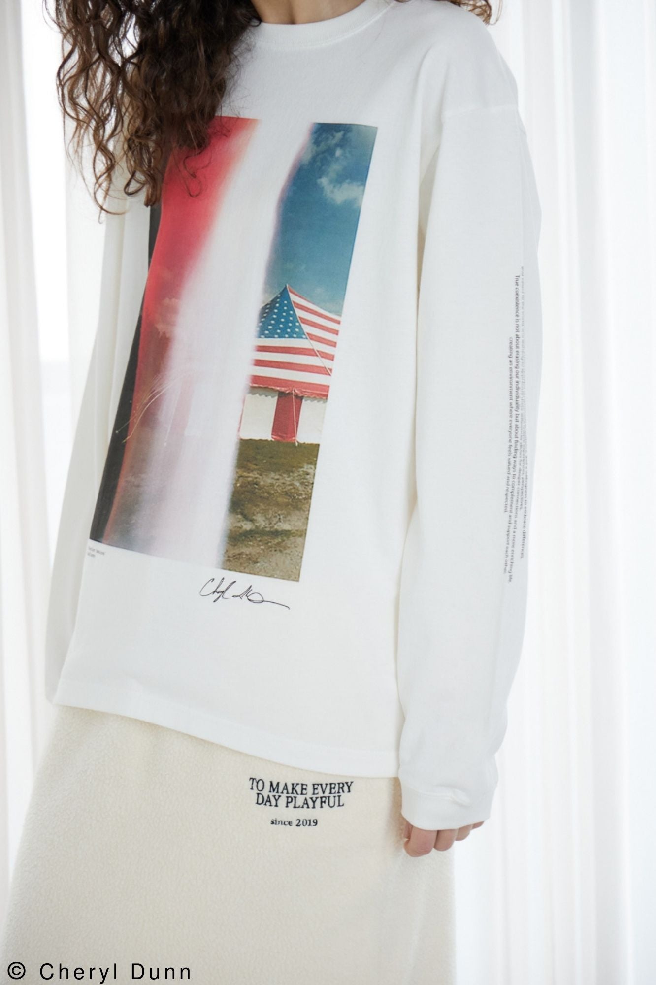 Cheryl Dunn Photo L/S Tee ① – +81BRANCA