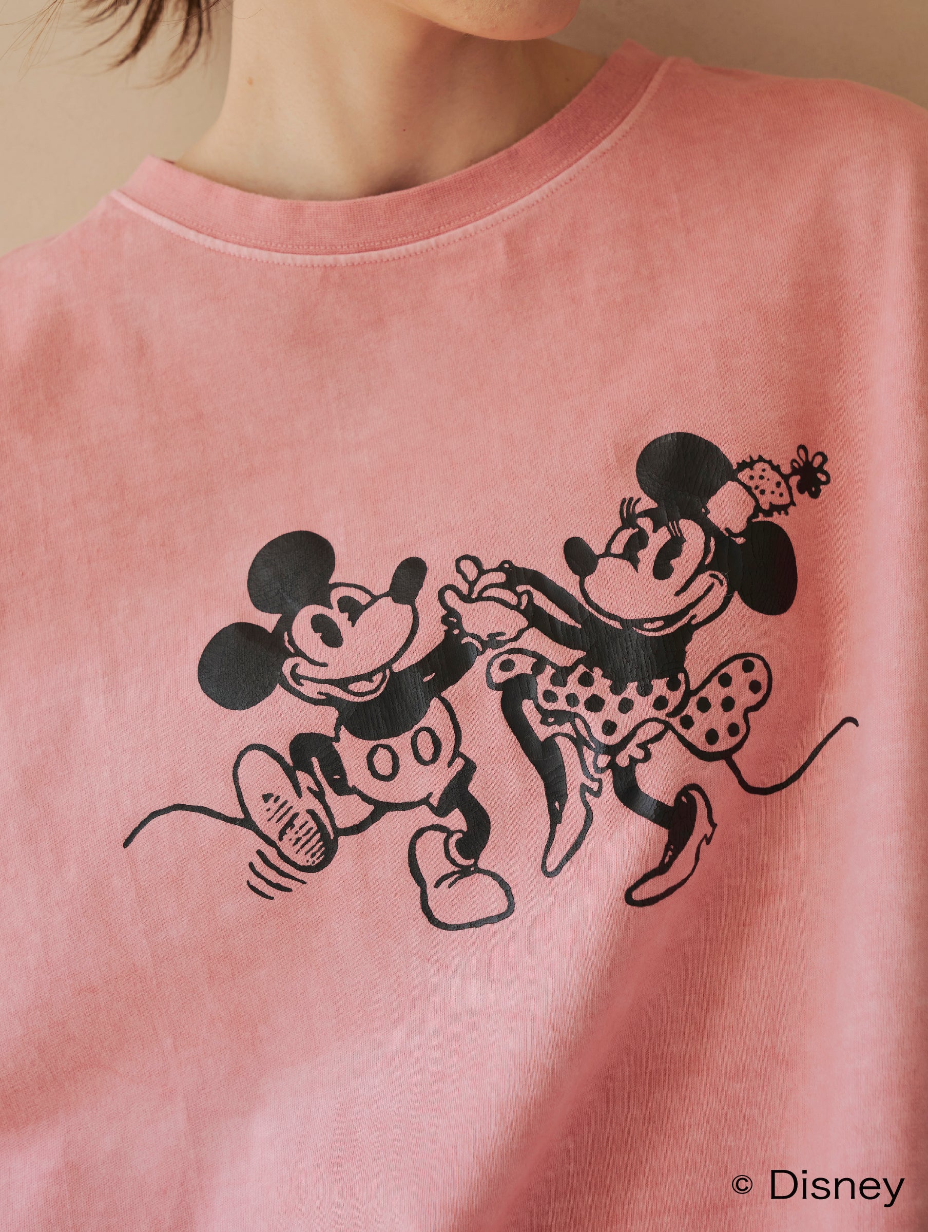 ＋81/ Big tee ［Mickey Mouse］ – +81BRANCA