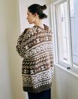 Alpaca wool hand knitting