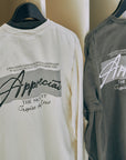 ''APPRECIATE'' pigment L/S tee