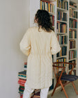 Quilting no collar coat