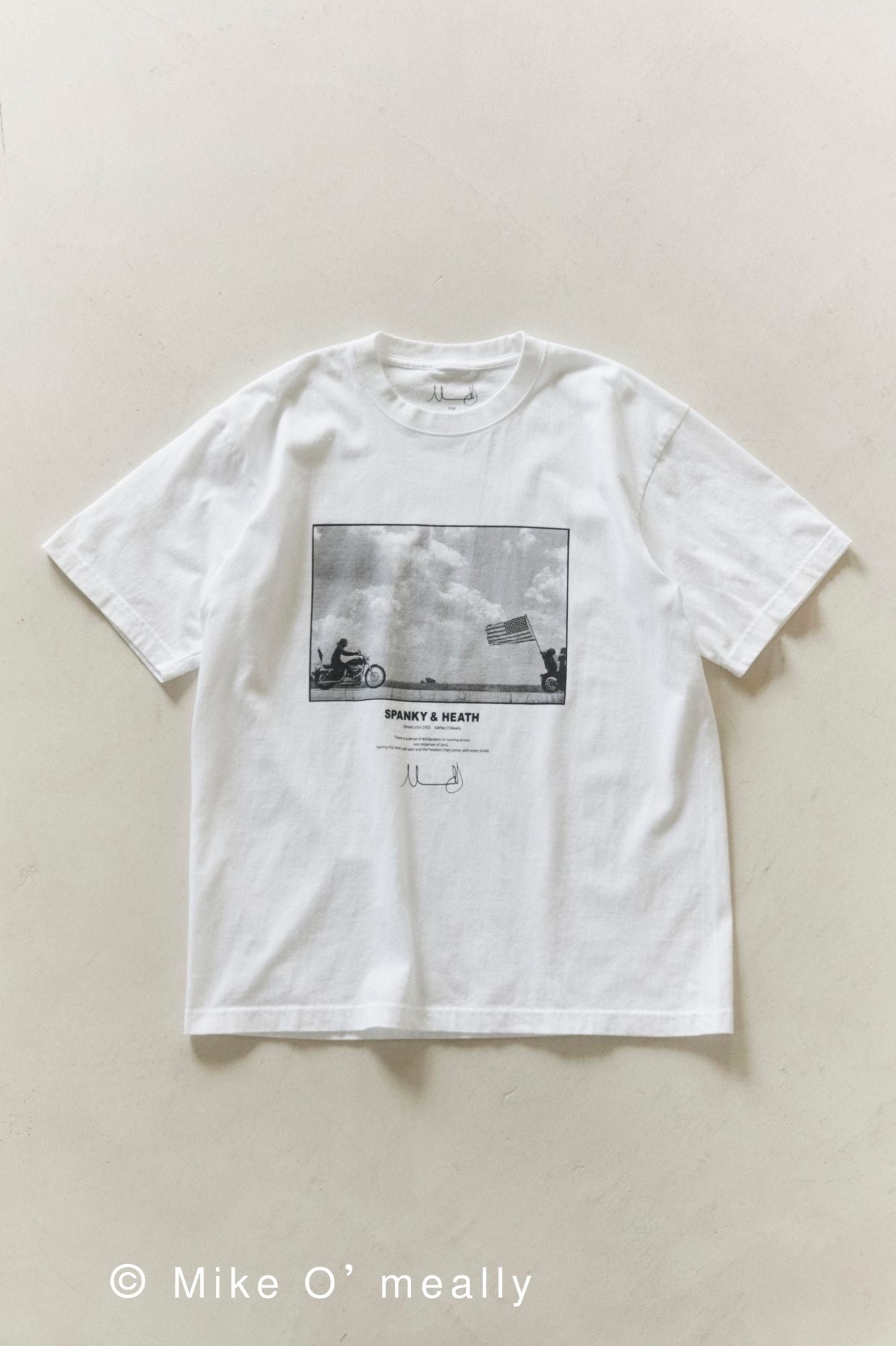 MIKE O'MEALLY Photo Tee 1 – +81BRANCA
