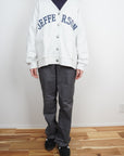 Logo sweat cardigan