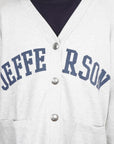 Logo sweat cardigan