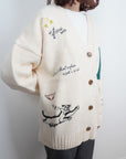 Embroidery cardigan