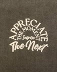 ''APPRECIATE'' pigment L/S tee