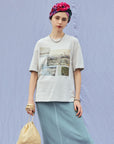 Multi photo  Print  Tee