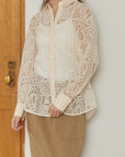 lace shirt