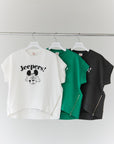 ［Mickey Mouse］side zip S/S tee