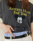 ＋81/Mickey tee ［ Mickey Mouse］