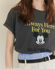 ＋81/Mickey tee ［ Mickey Mouse］