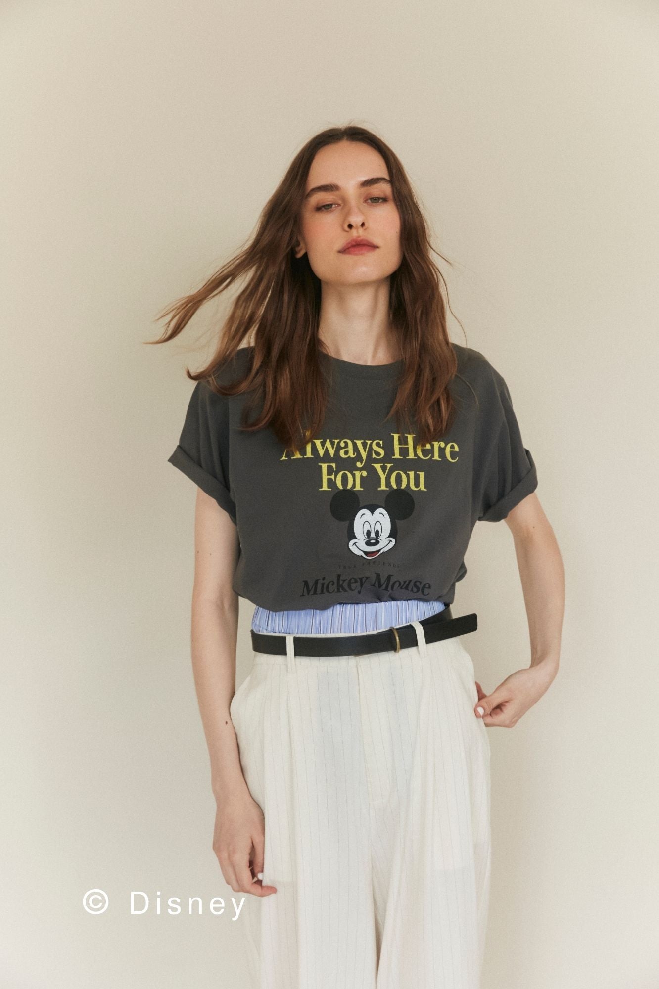 ＋81/Mickey tee ［ Mickey Mouse］
